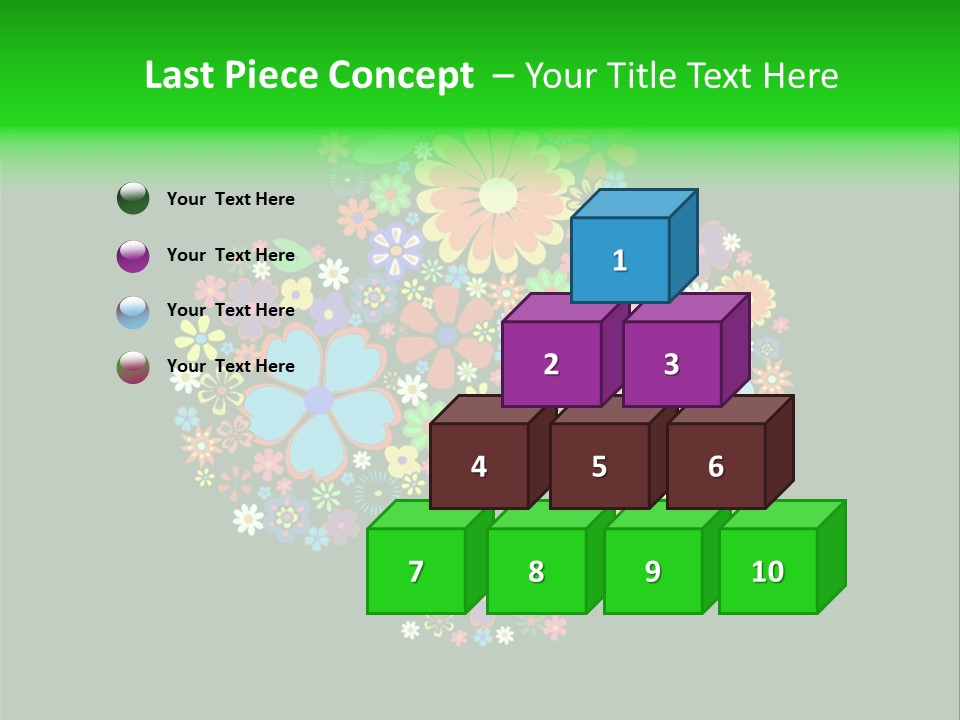 White Nature Wallpaper PowerPoint Template