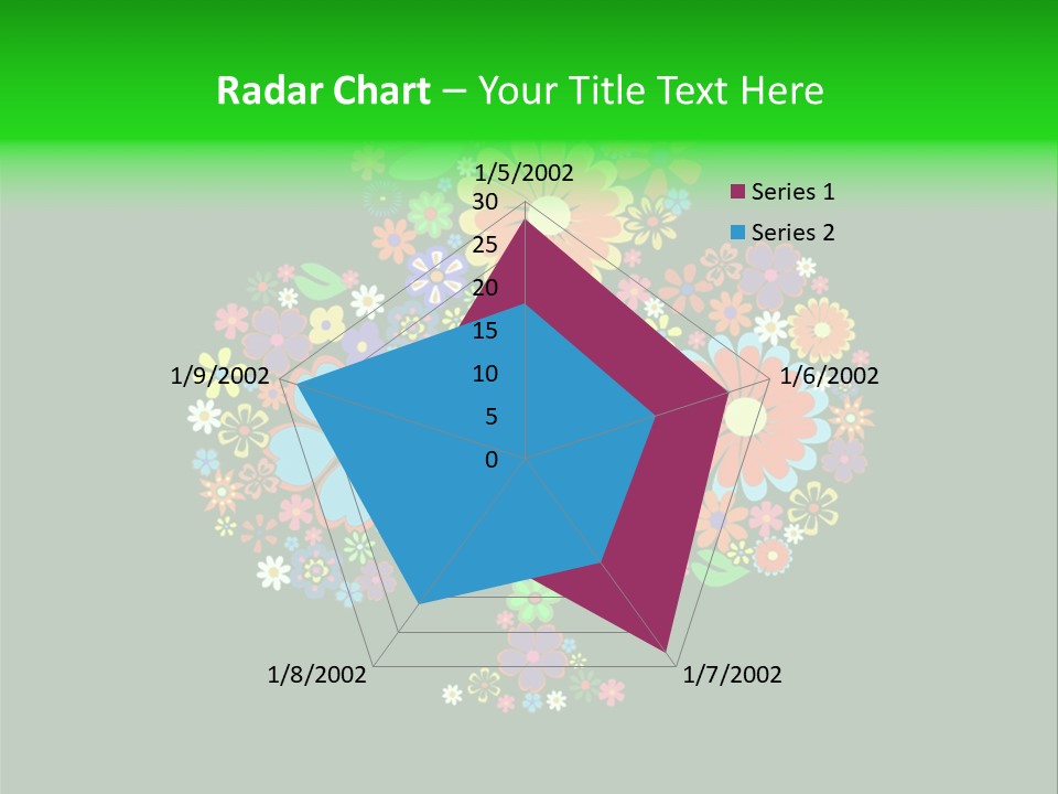 White Nature Wallpaper PowerPoint Template