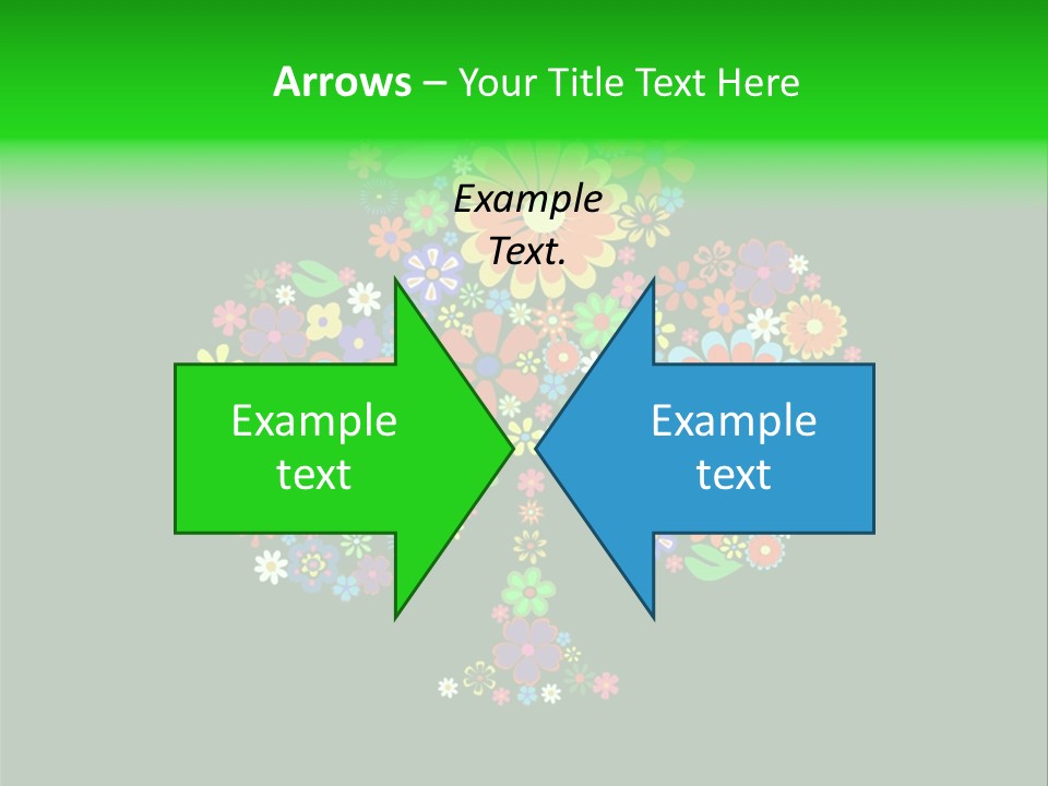 White Nature Wallpaper PowerPoint Template