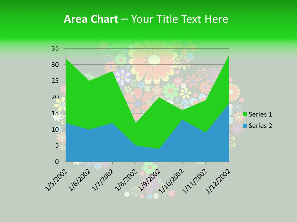 White Nature Wallpaper PowerPoint Template