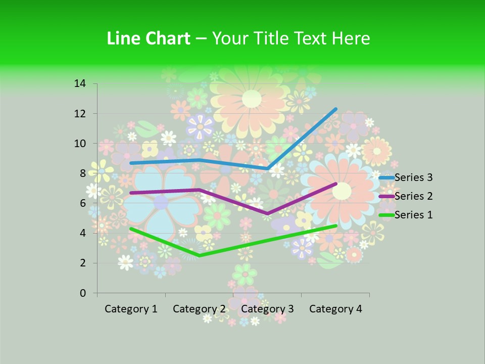White Nature Wallpaper PowerPoint Template