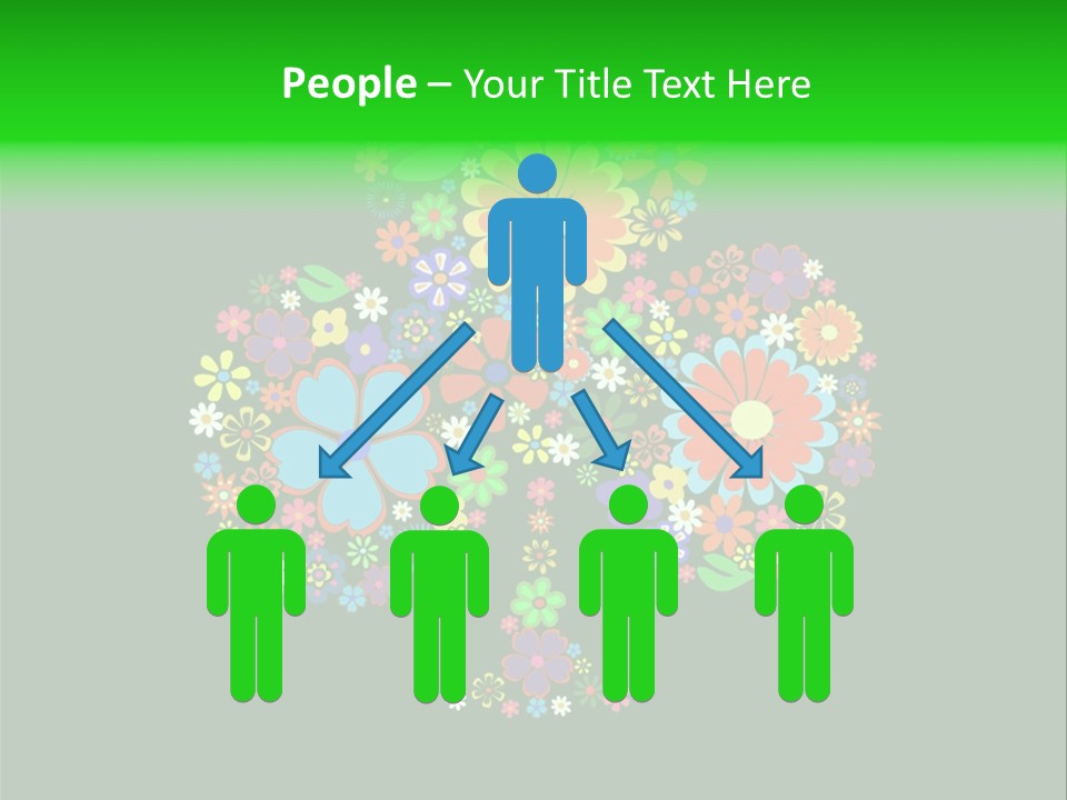 White Nature Wallpaper PowerPoint Template