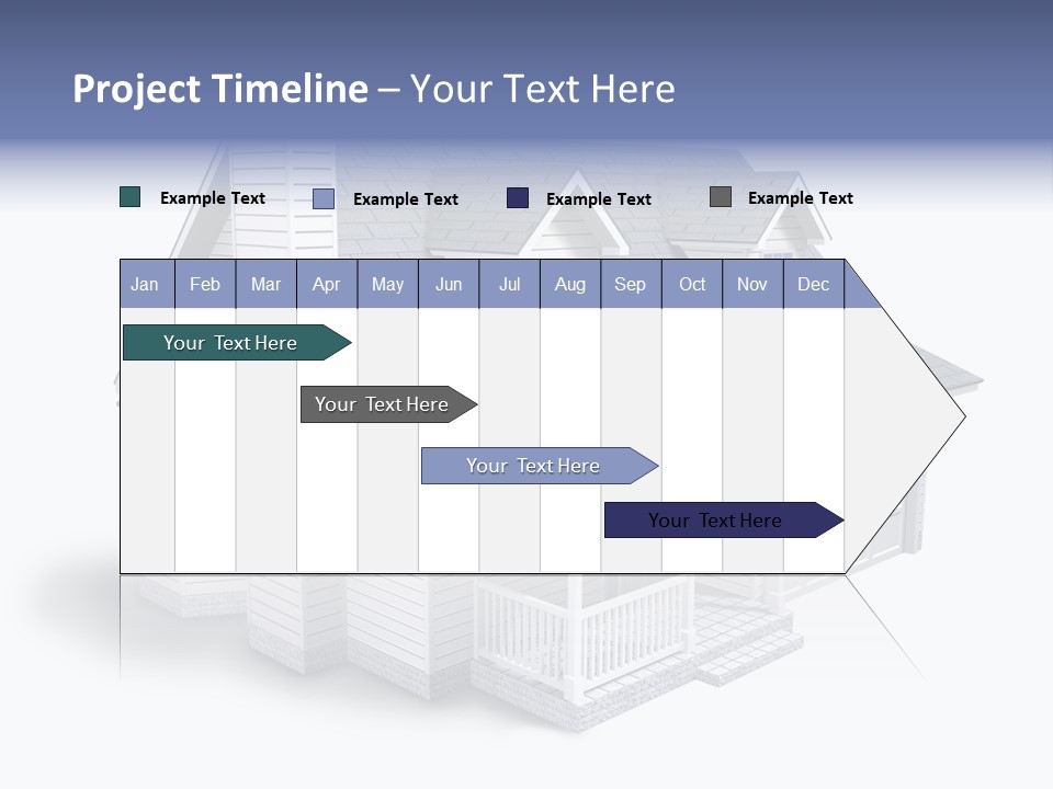 Floorplan Structure Isolated PowerPoint Template