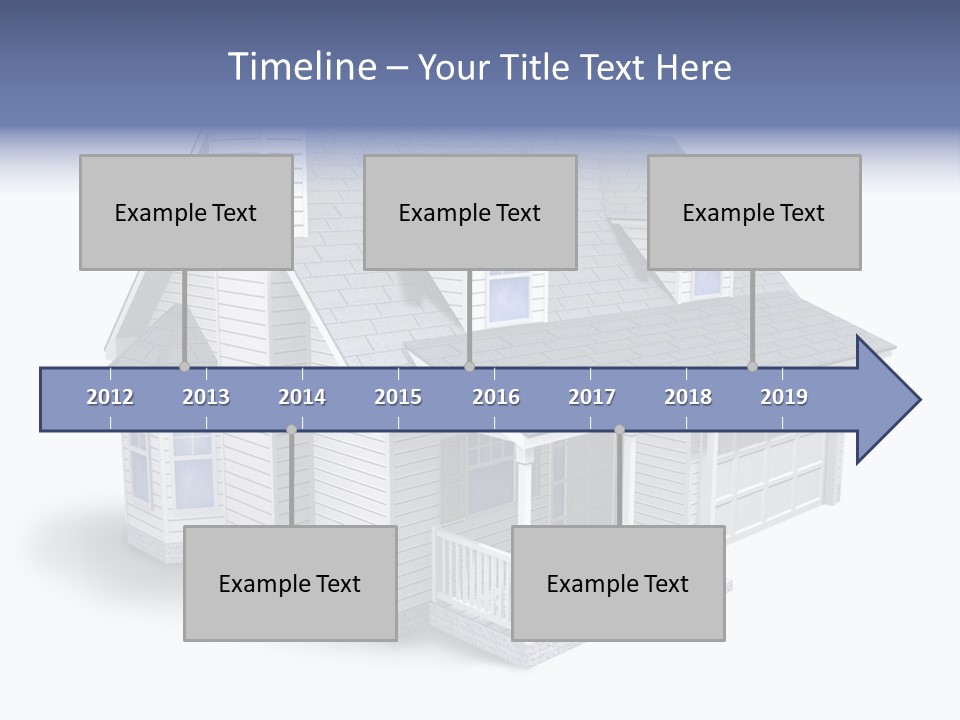 Floorplan Structure Isolated PowerPoint Template