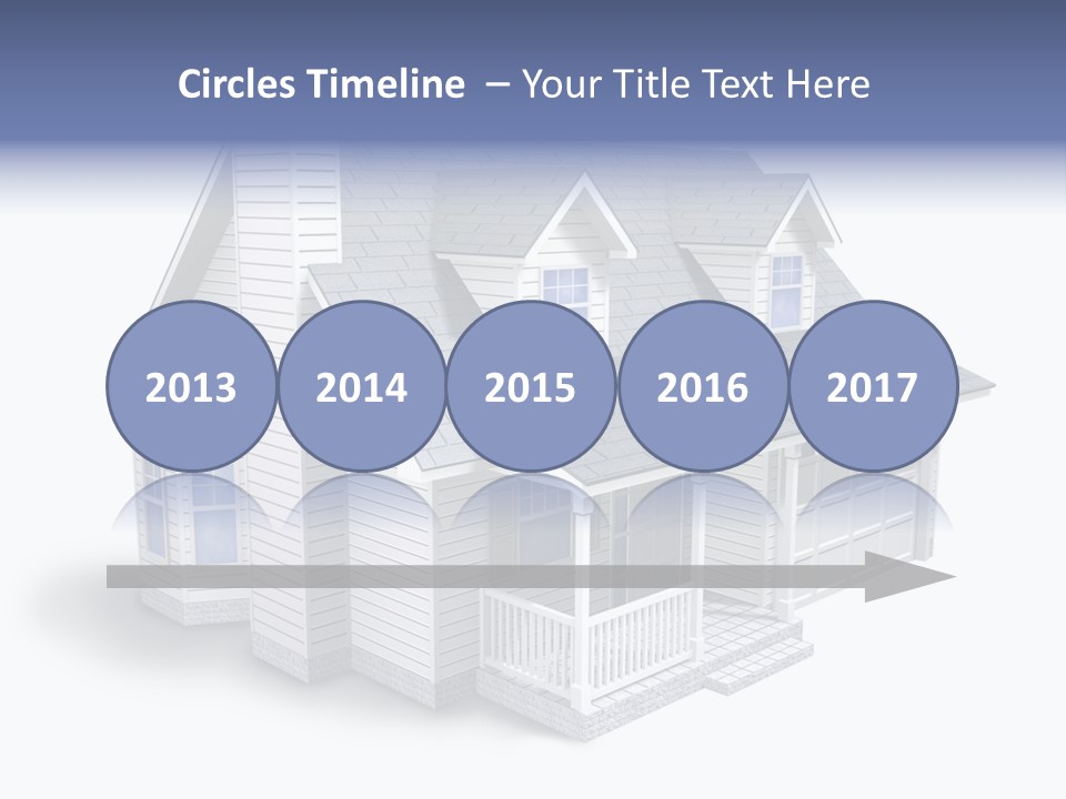 Floorplan Structure Isolated PowerPoint Template
