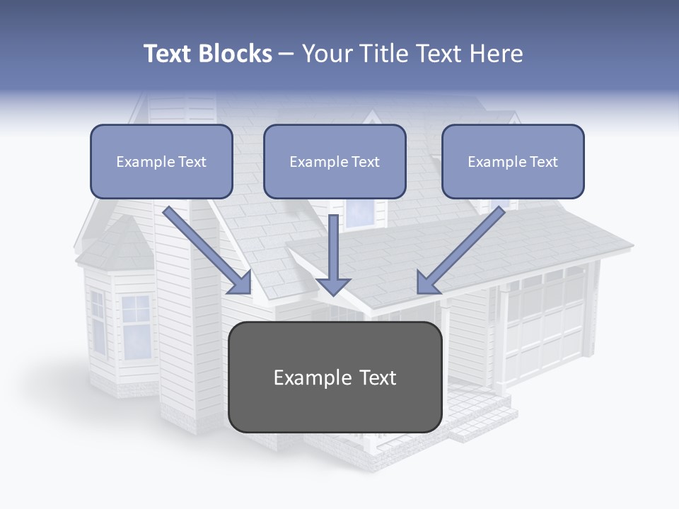 Floorplan Structure Isolated PowerPoint Template