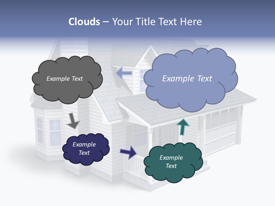 Floorplan Structure Isolated PowerPoint Template
