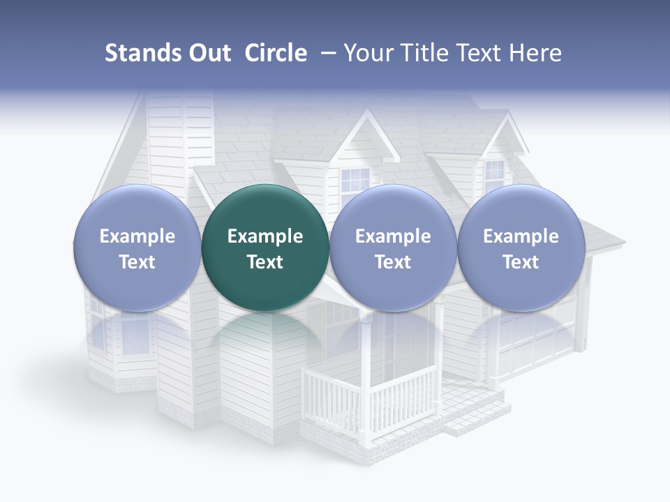 Floorplan Structure Isolated PowerPoint Template