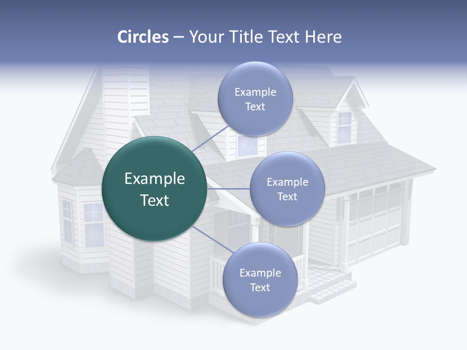 Floorplan Structure Isolated PowerPoint Template