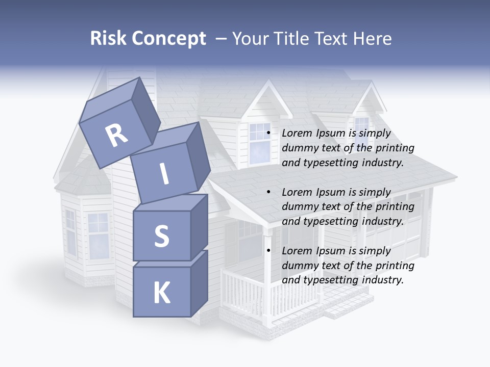 Floorplan Structure Isolated PowerPoint Template