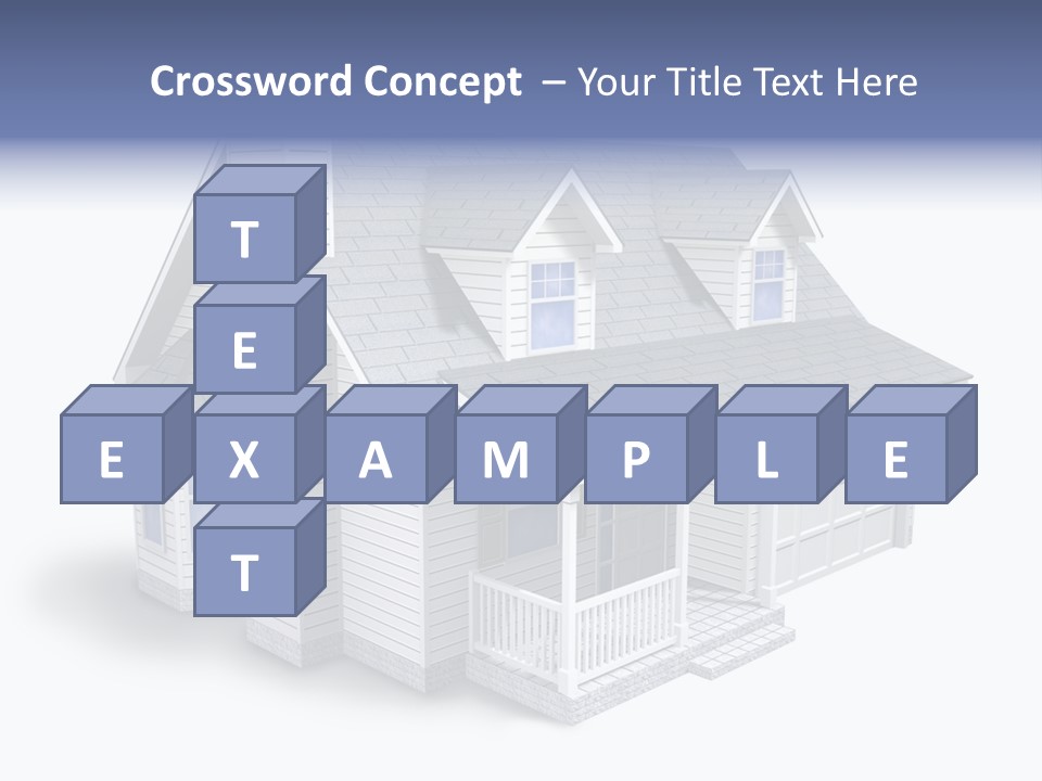 Floorplan Structure Isolated PowerPoint Template