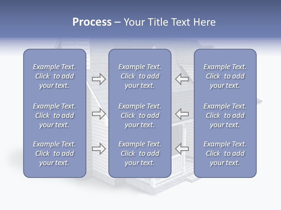 Floorplan Structure Isolated PowerPoint Template