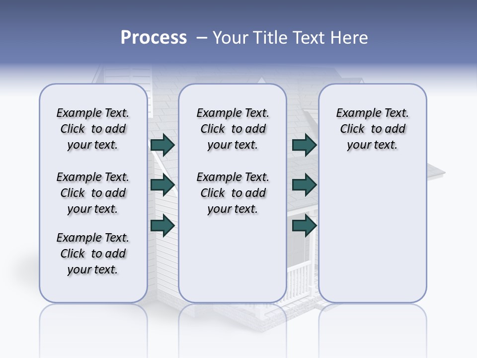 Floorplan Structure Isolated PowerPoint Template