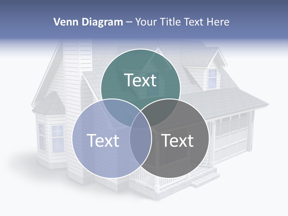 Floorplan Structure Isolated PowerPoint Template