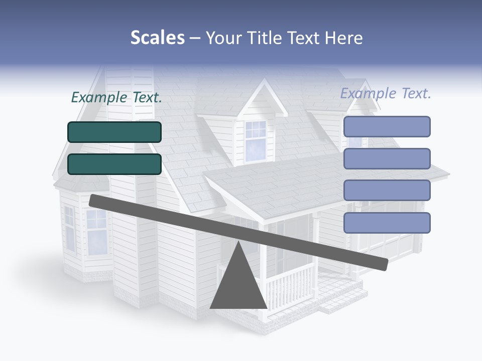 Floorplan Structure Isolated PowerPoint Template