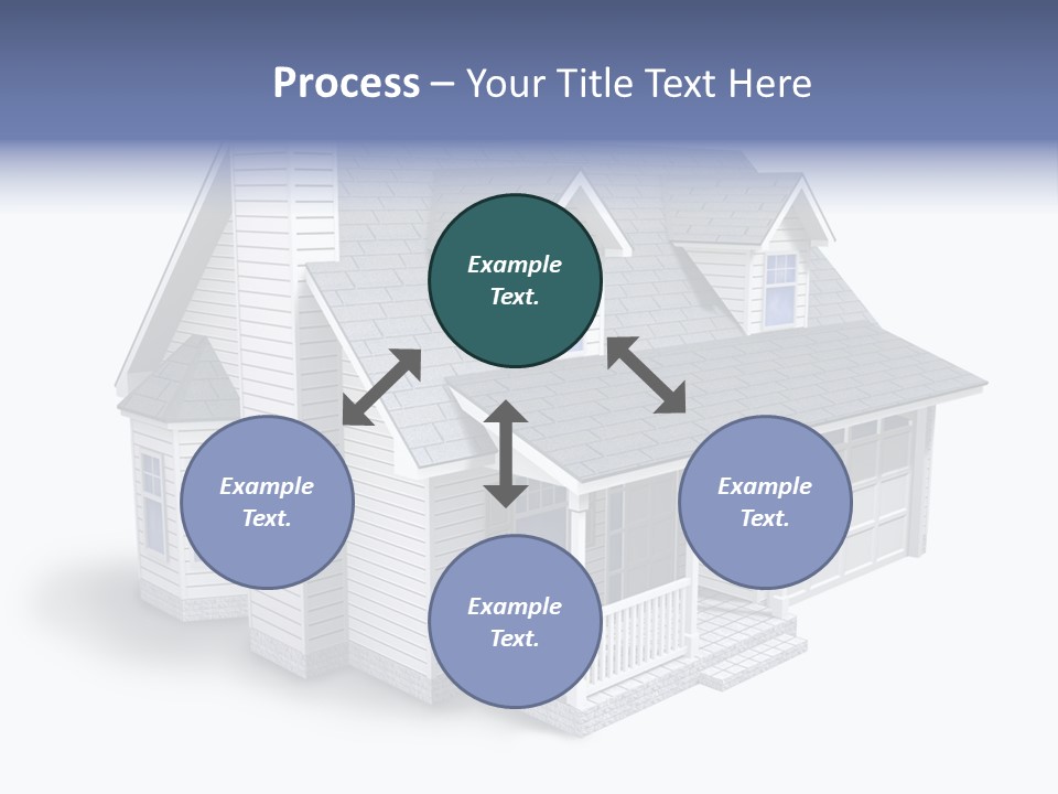 Floorplan Structure Isolated PowerPoint Template