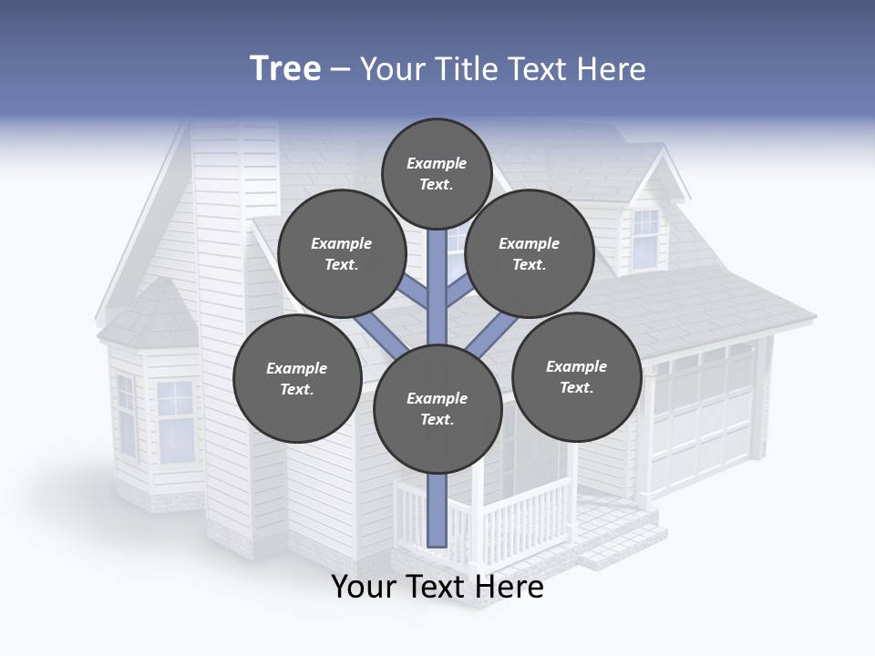 Floorplan Structure Isolated PowerPoint Template