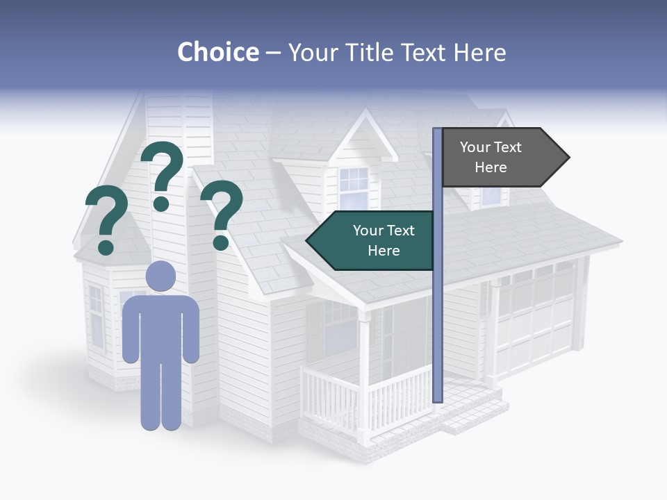 Floorplan Structure Isolated PowerPoint Template