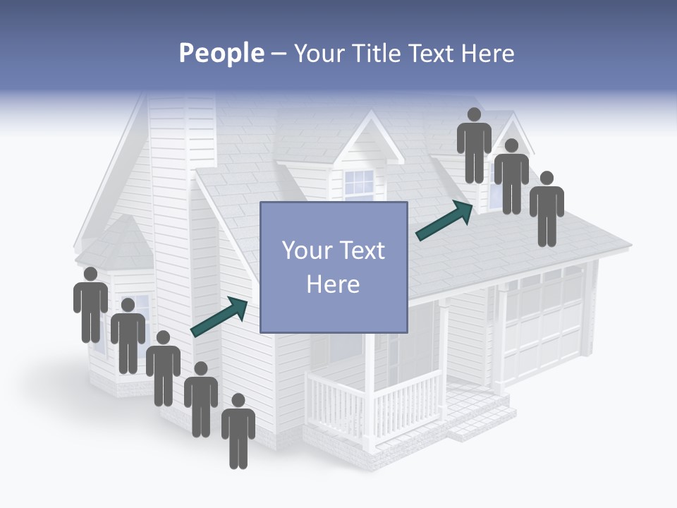 Floorplan Structure Isolated PowerPoint Template