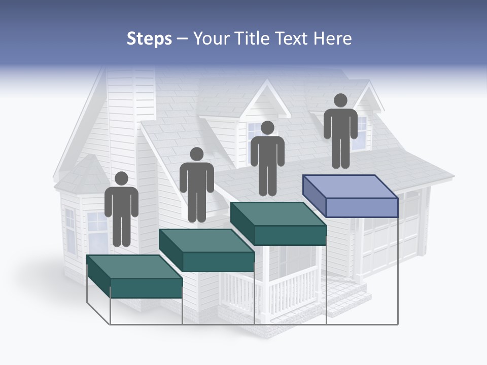 Floorplan Structure Isolated PowerPoint Template
