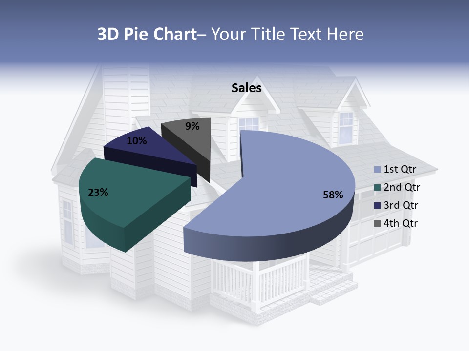 Floorplan Structure Isolated PowerPoint Template