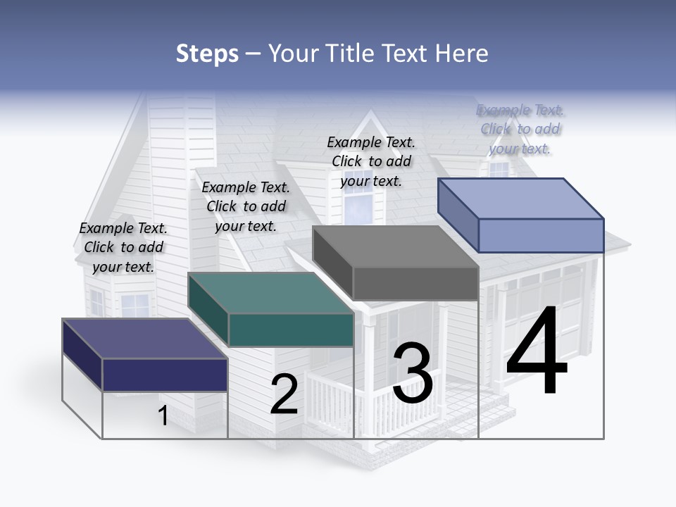 Floorplan Structure Isolated PowerPoint Template