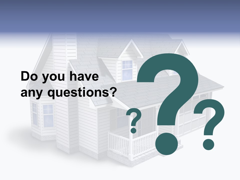 Floorplan Structure Isolated PowerPoint Template