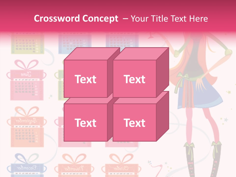 Character Season Year PowerPoint Template