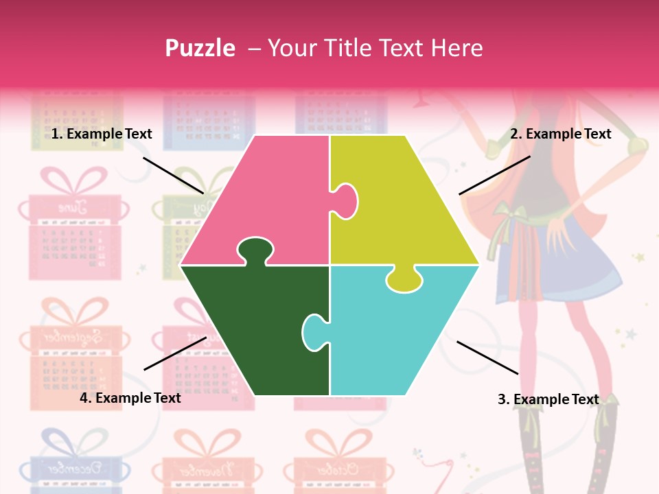 Character Season Year PowerPoint Template