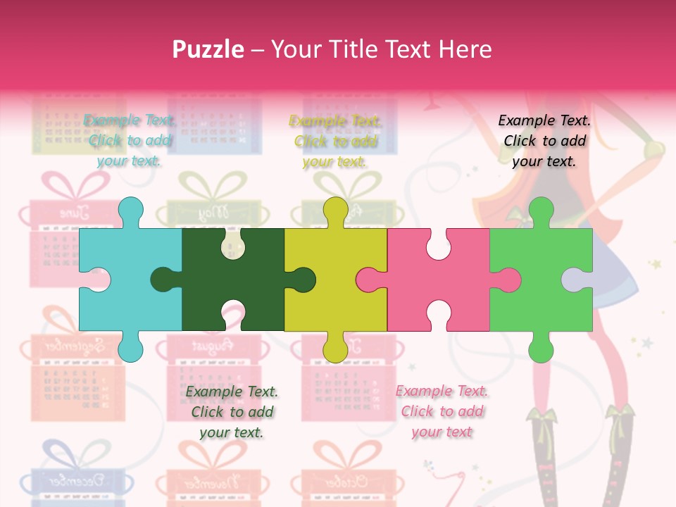 Character Season Year PowerPoint Template