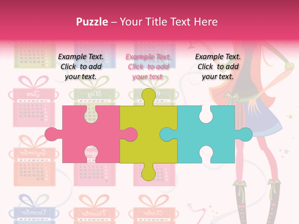 Character Season Year PowerPoint Template