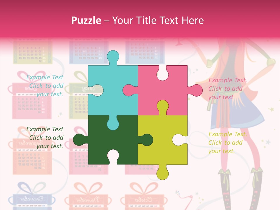 Character Season Year PowerPoint Template