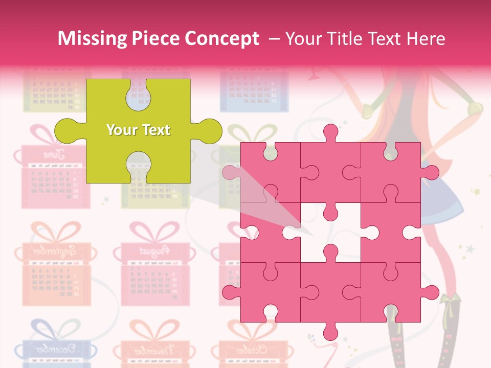 Character Season Year PowerPoint Template