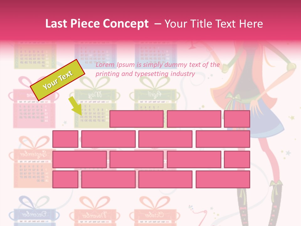 Character Season Year PowerPoint Template