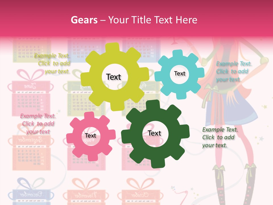 Character Season Year PowerPoint Template