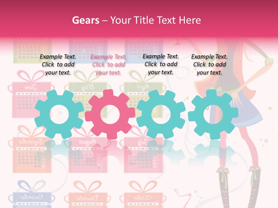 Character Season Year PowerPoint Template