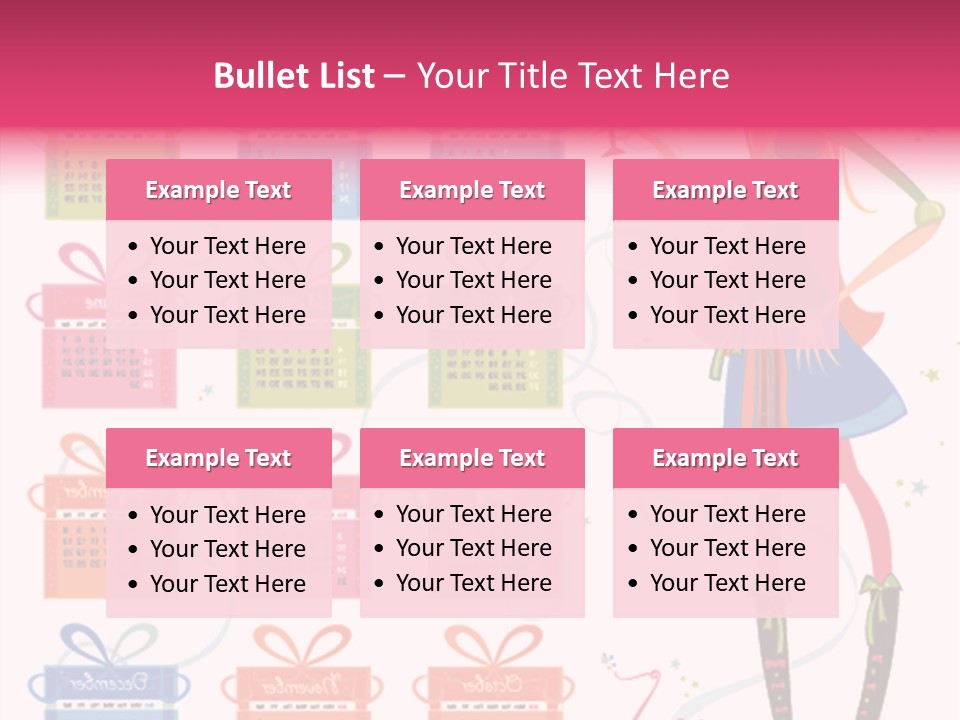 Character Season Year PowerPoint Template