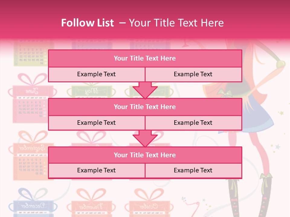 Character Season Year PowerPoint Template