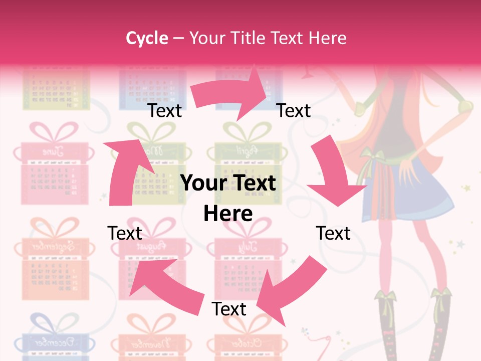Character Season Year PowerPoint Template