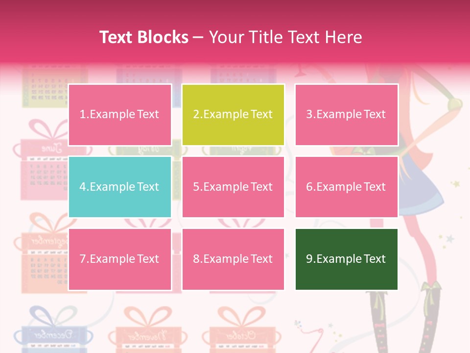 Character Season Year PowerPoint Template