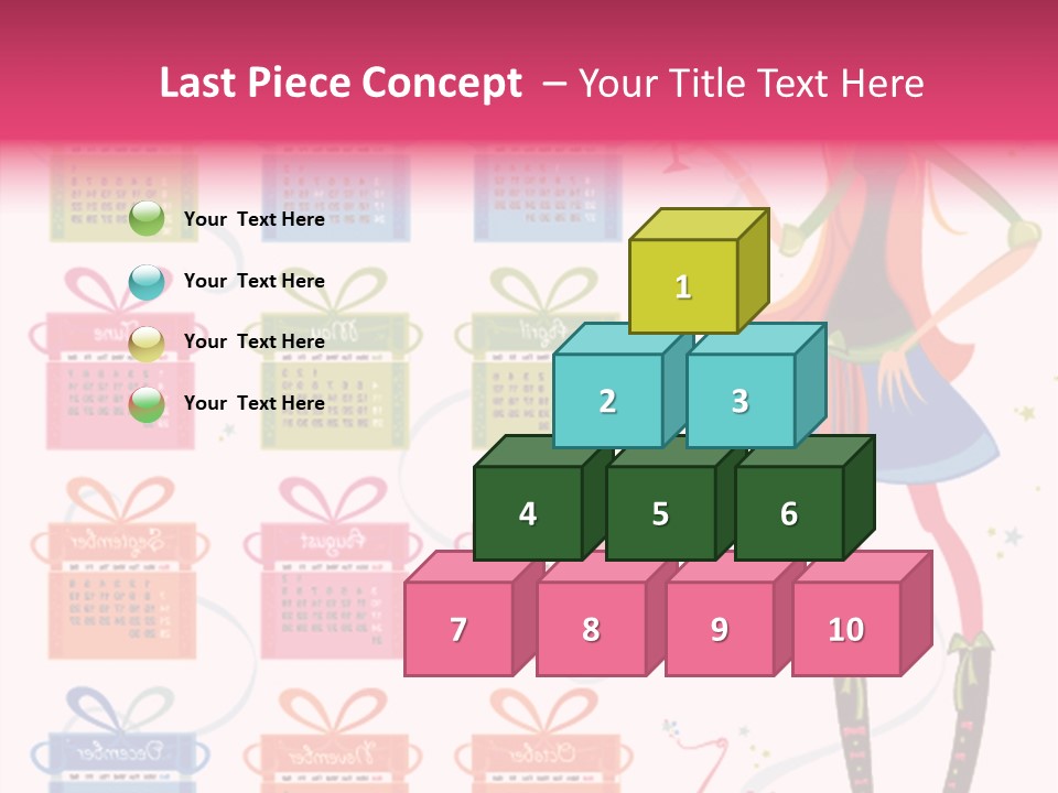 Character Season Year PowerPoint Template