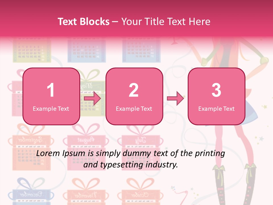 Character Season Year PowerPoint Template