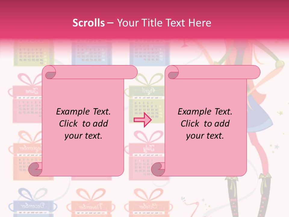 Character Season Year PowerPoint Template