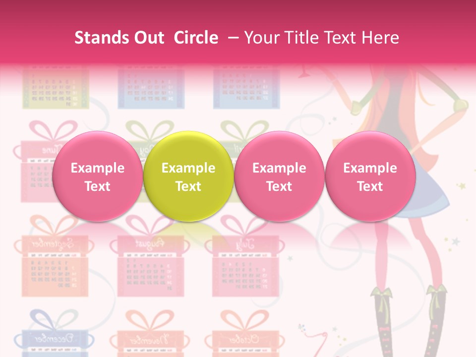 Character Season Year PowerPoint Template