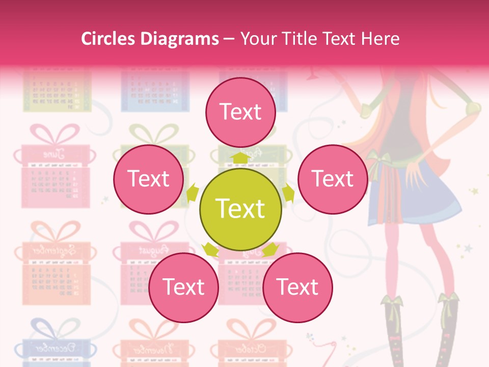 Character Season Year PowerPoint Template