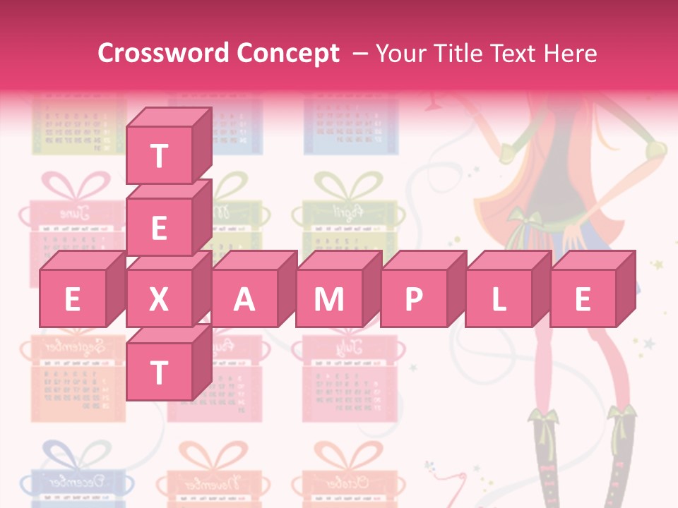 Character Season Year PowerPoint Template