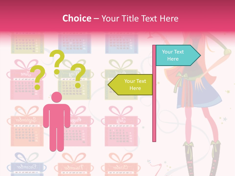 Character Season Year PowerPoint Template