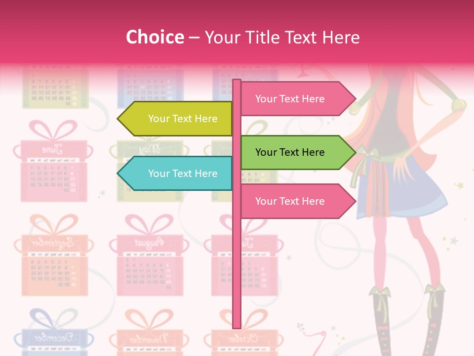 Character Season Year PowerPoint Template