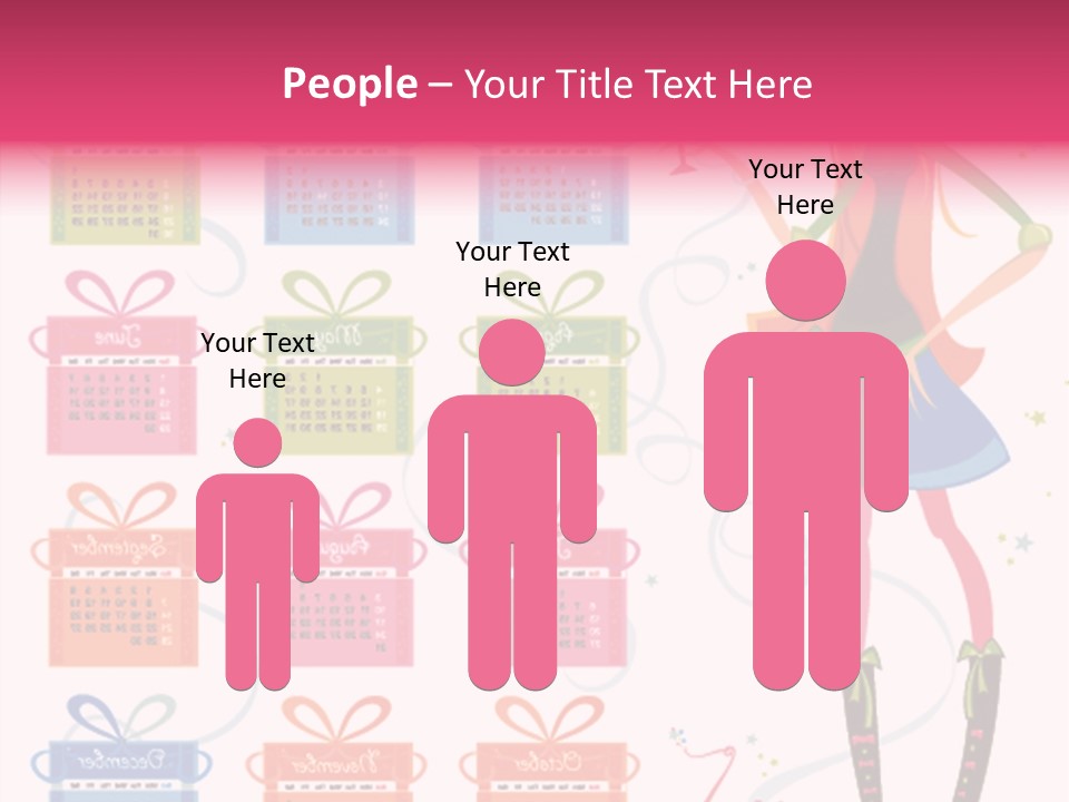 Character Season Year PowerPoint Template