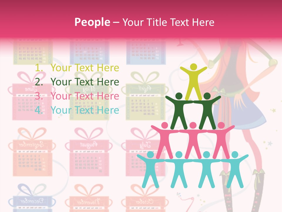 Character Season Year PowerPoint Template